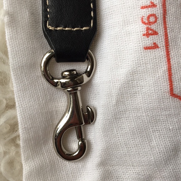 COACH Heart Keychain with Leather Key Fob - Picture 7 of 10